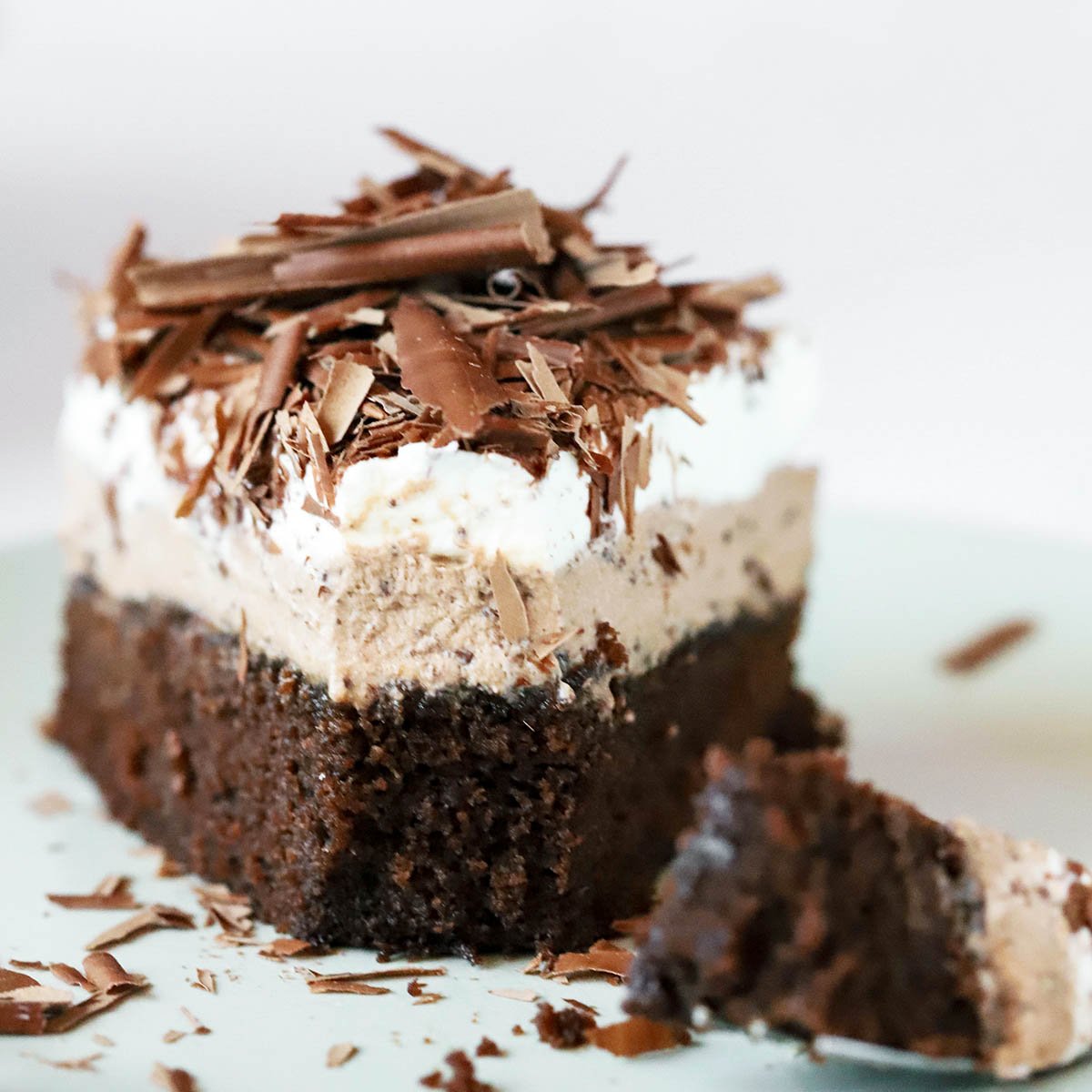 Enostavna čokoladna mousse torta