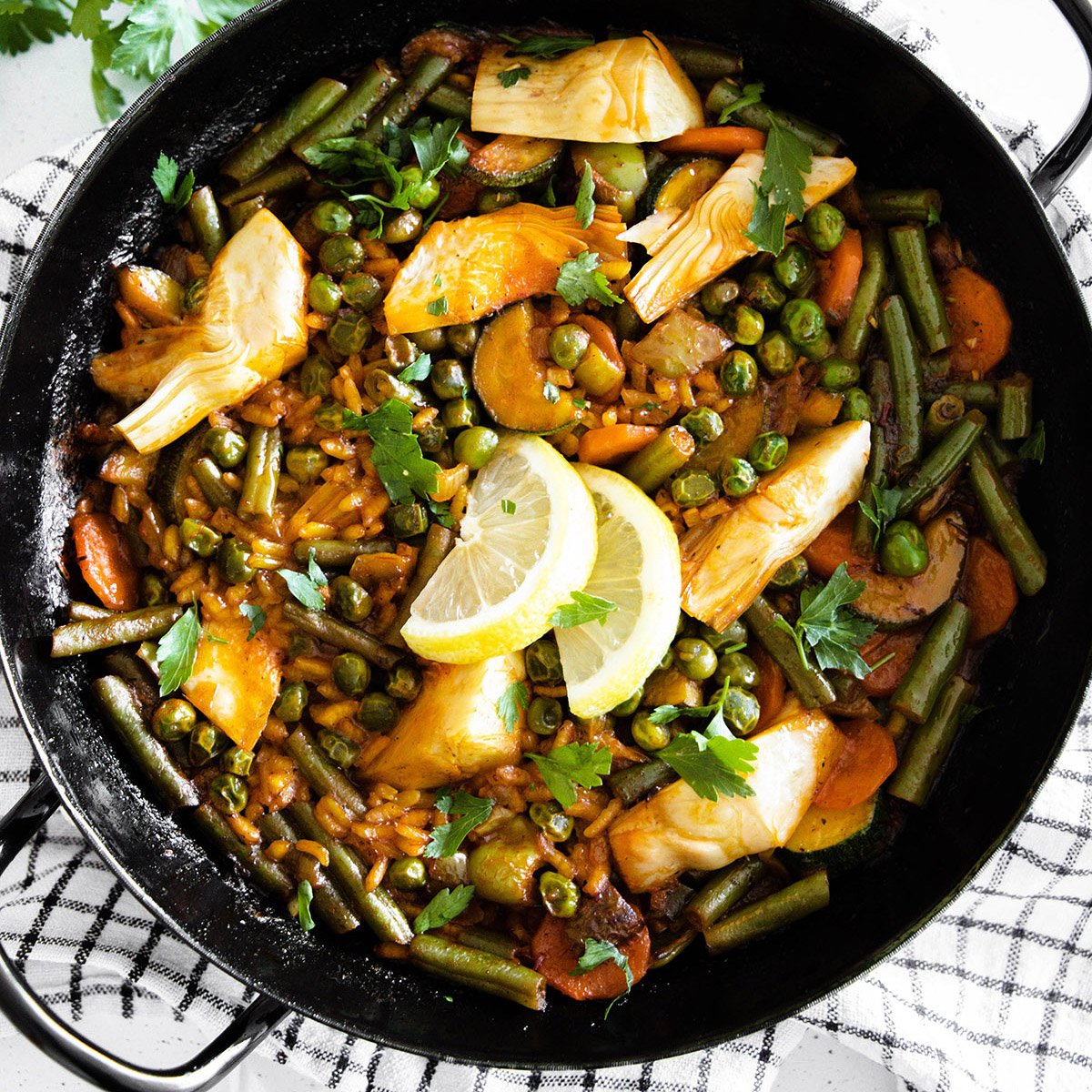 Najboljša zelenjavna paella